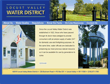 Tablet Screenshot of locustvalleywater.com